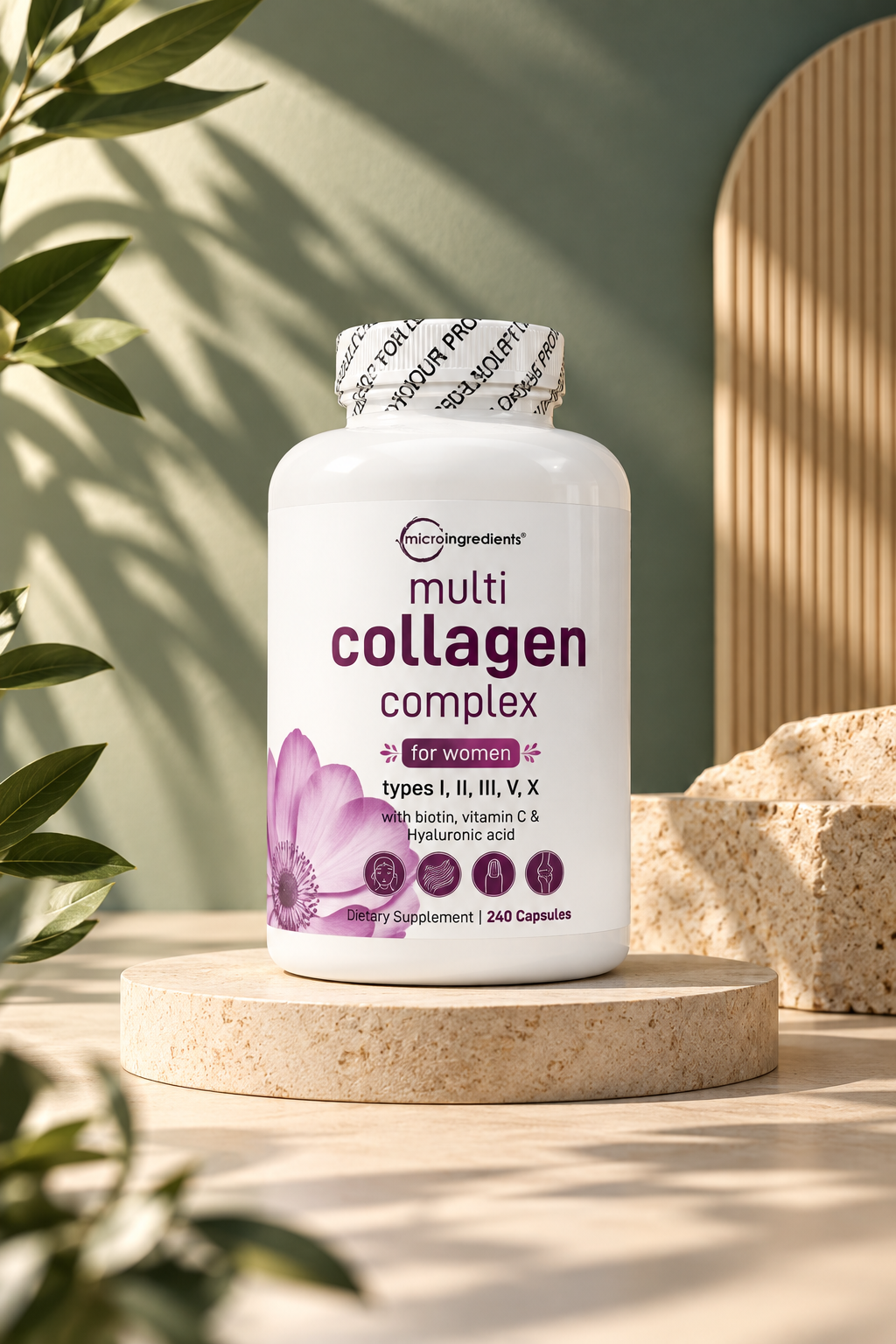 Multi Collagen Complex Piel, Cabello y Articulaciones 240 Cápsulas | Orola