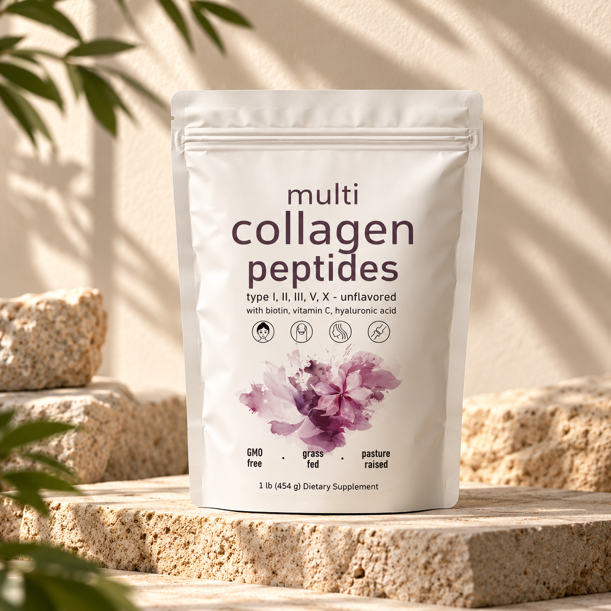 Multi Collagen Complex en Polvo Piel, Cabello y Articulaciones 454 g | Orola