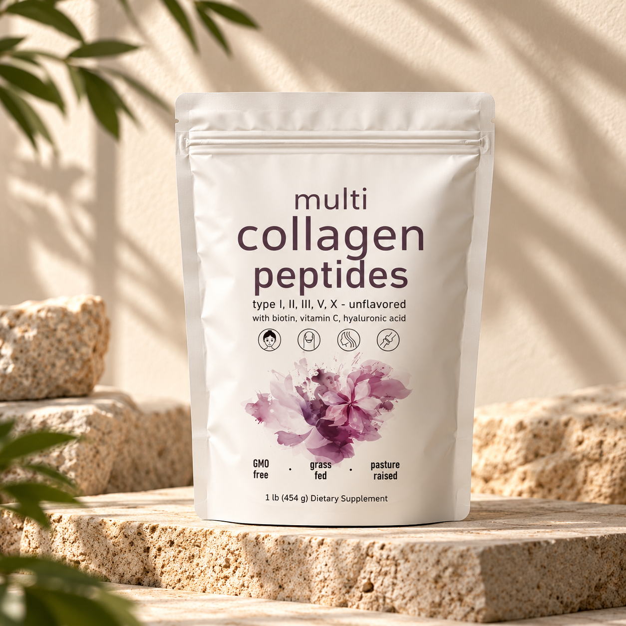 Multi Collagen Complex en Polvo Piel, Cabello y Articulaciones 454 g | Orola